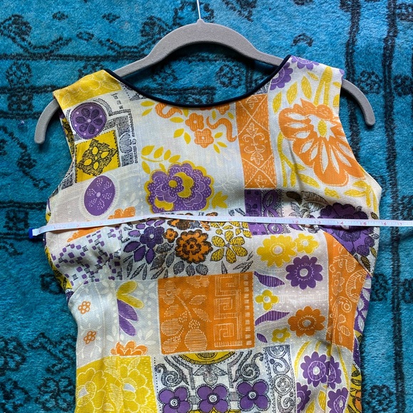 Vintage handmade maxi dress size Small - Picture 6 of 12